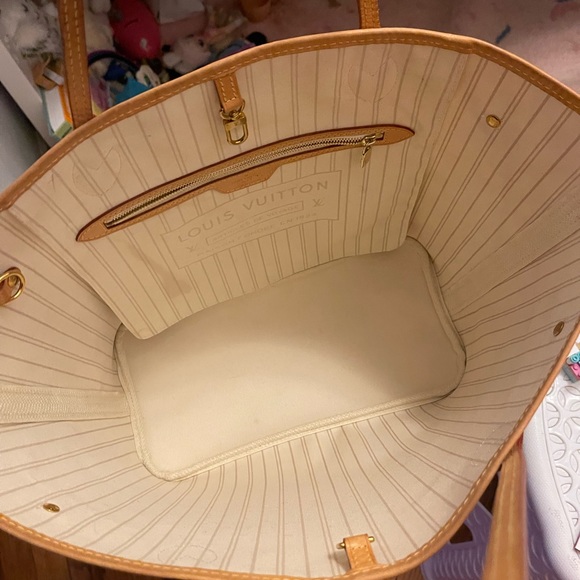 Damier Azur Neverfull Louis Vuitton LV MM - Picture 10 of 10